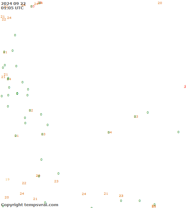 Aktuelle Messwerte für Philippinensee