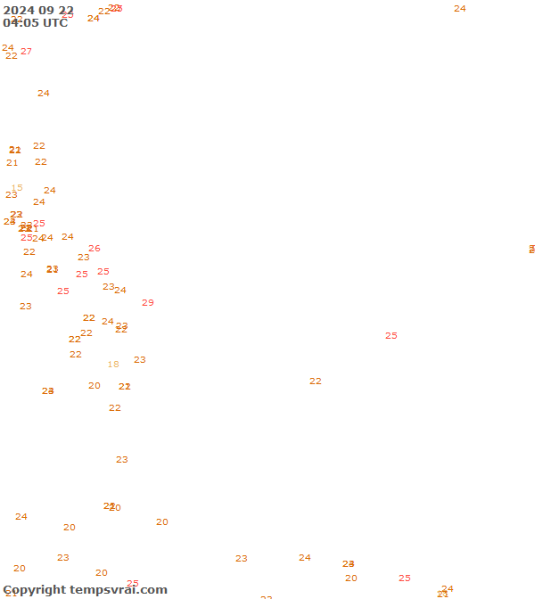 Aktuelle Messwerte für Philippinensee