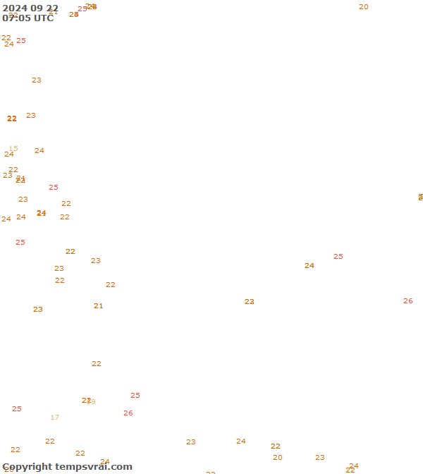 Aktuelle Messwerte für Philippinensee