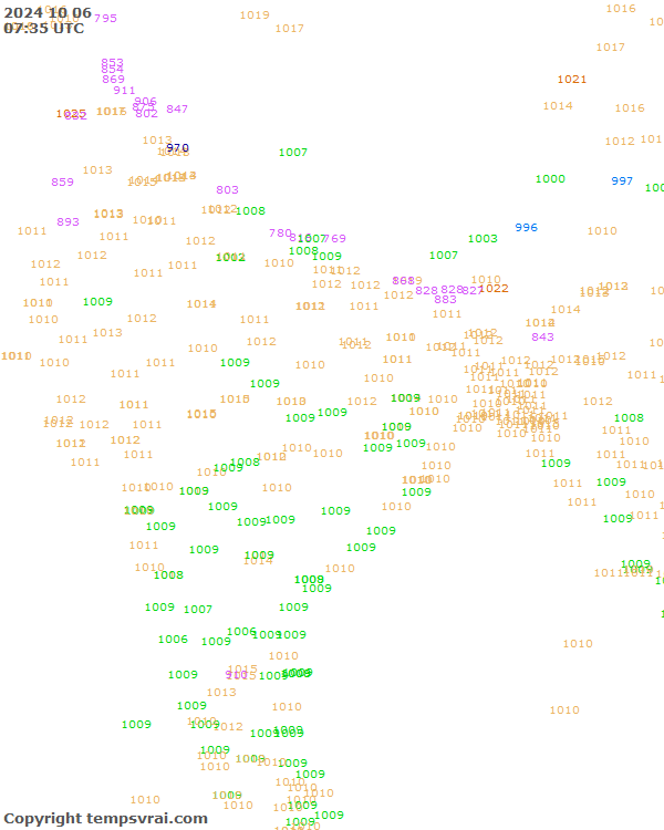 Aktuelle Messwerte für Indien