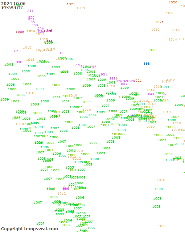 Aktuelle Messwerte für Indien