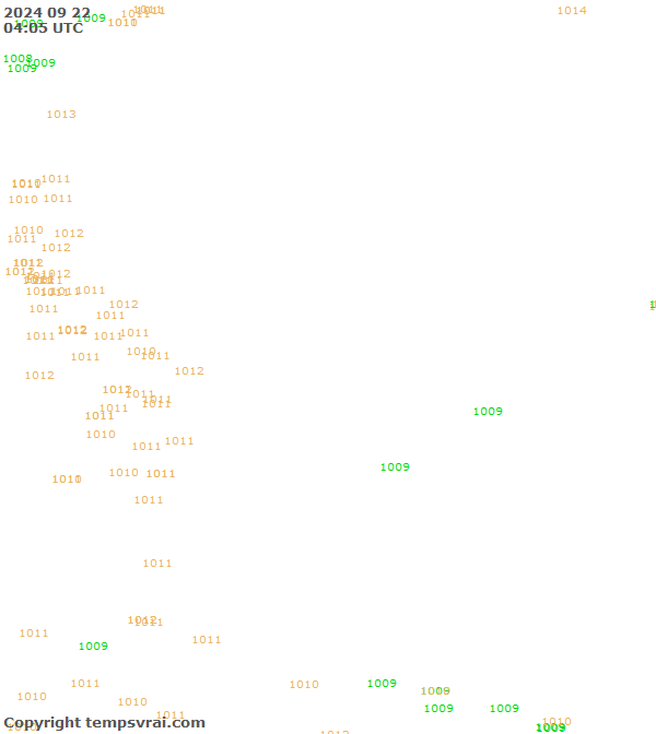 Aktuelle Messwerte für Philippinensee