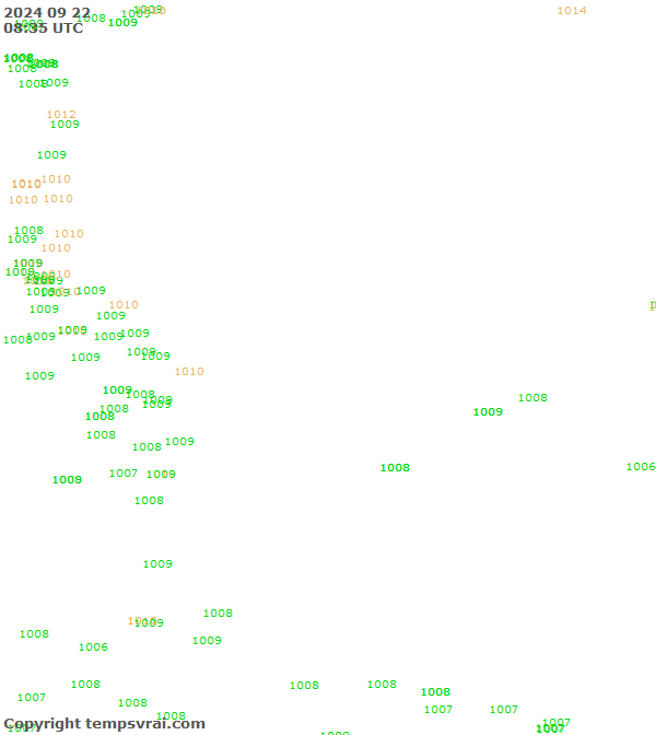 Aktuelle Messwerte für Philippinensee