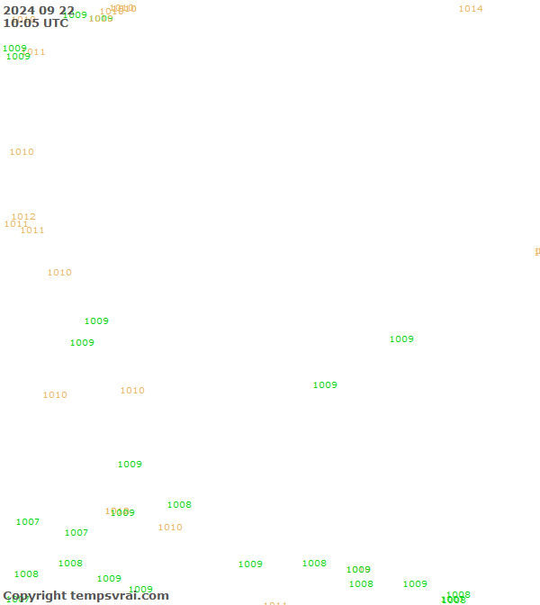 Aktuelle Messwerte für Philippinensee