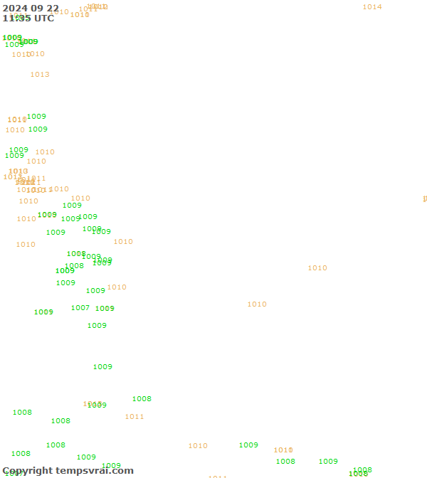 Aktuelle Messwerte für Philippinensee