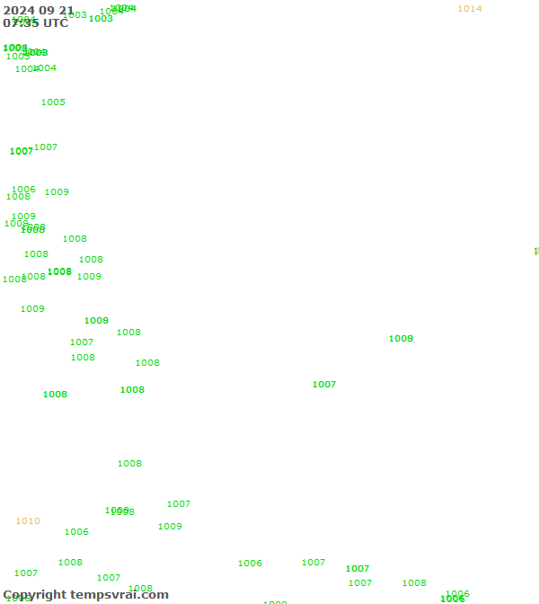 Aktuelle Messwerte für Philippinensee