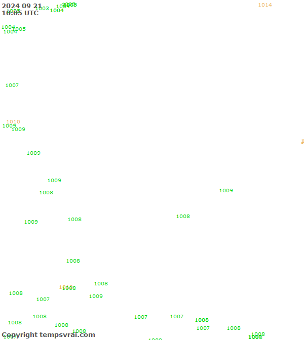 Aktuelle Messwerte für Philippinensee