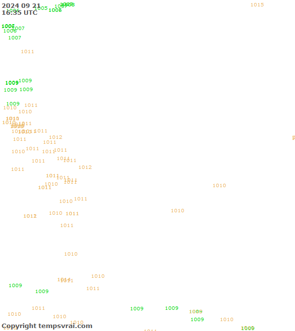 Aktuelle Messwerte für Philippinensee