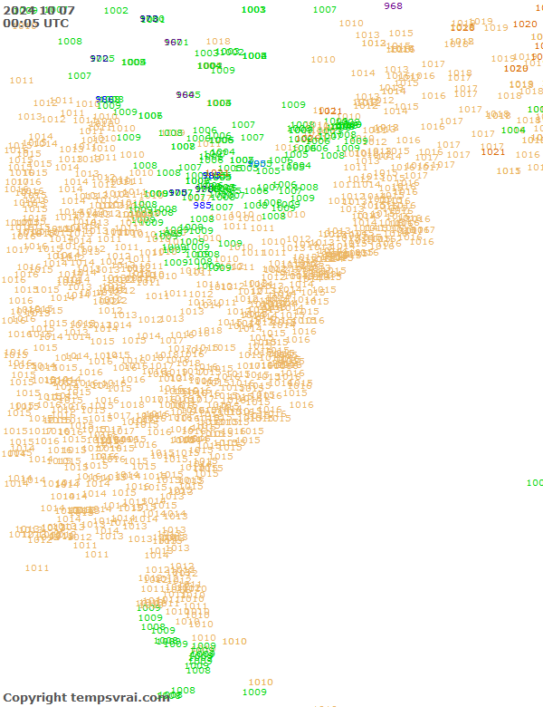 Observations for USA East