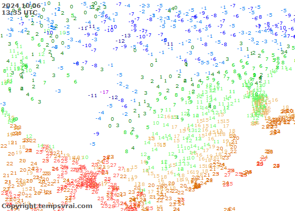 Aktuelle Messwerte für China