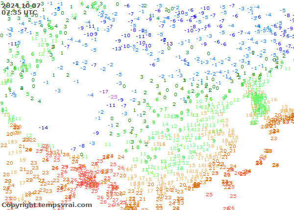 Aktuelle Messwerte für China