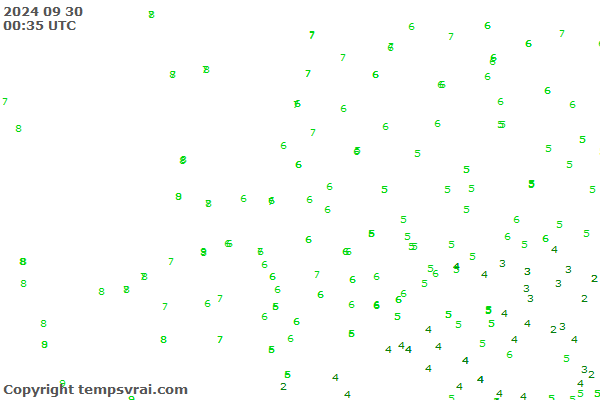 Observations for Netherlands