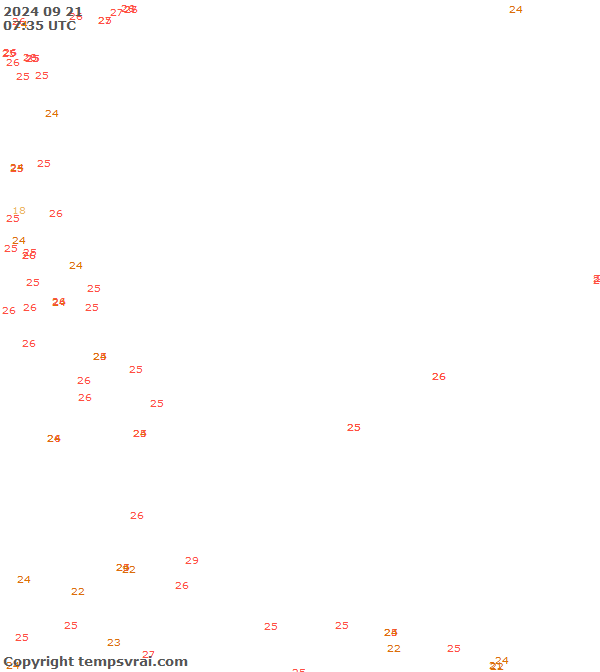 Aktuelle Messwerte für Philippinensee