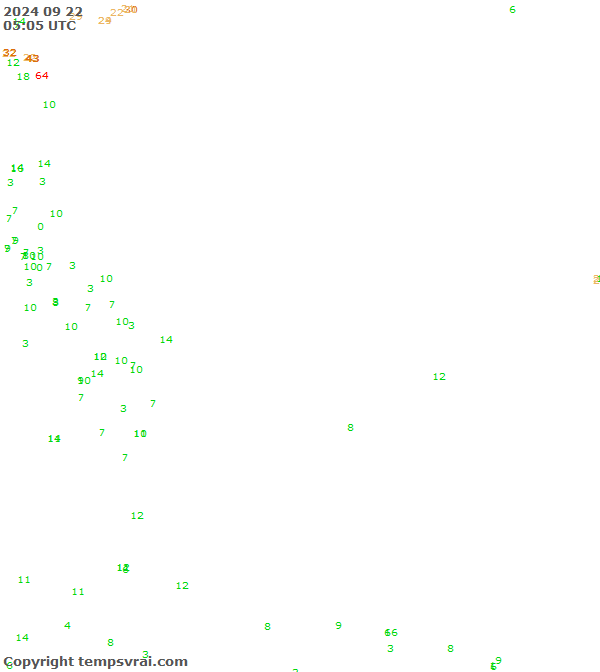 Aktuelle Messwerte für Philippinensee