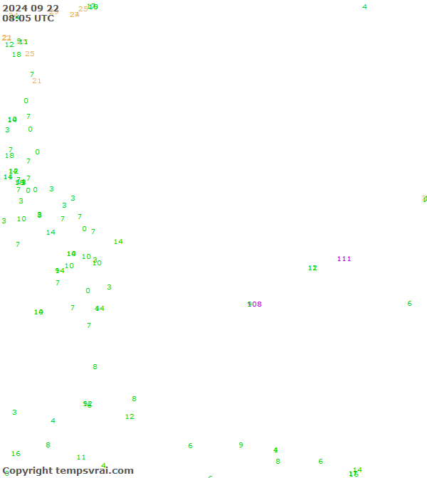 Aktuelle Messwerte für Philippinensee