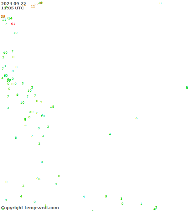 Aktuelle Messwerte für Philippinensee