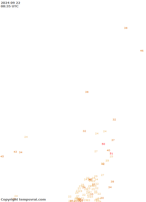 Observations for Canada Central