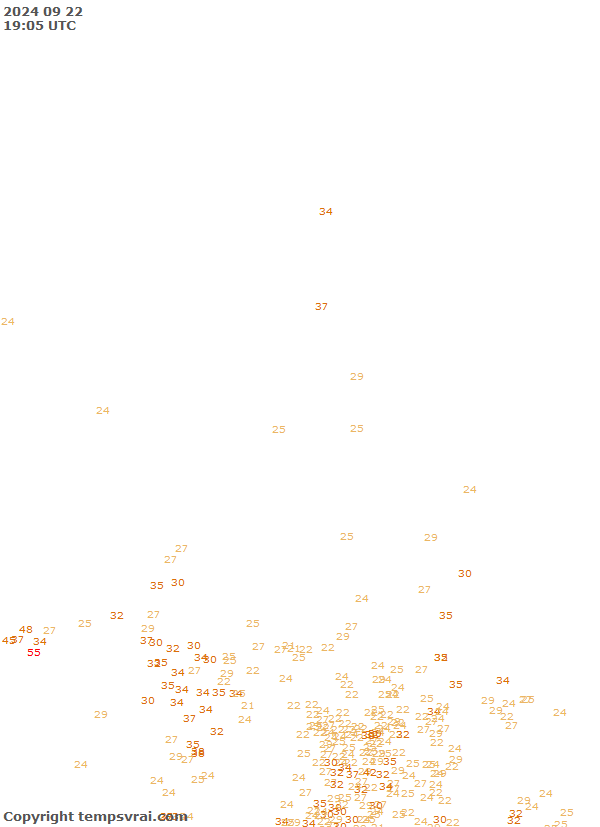 Observations for Canada Central