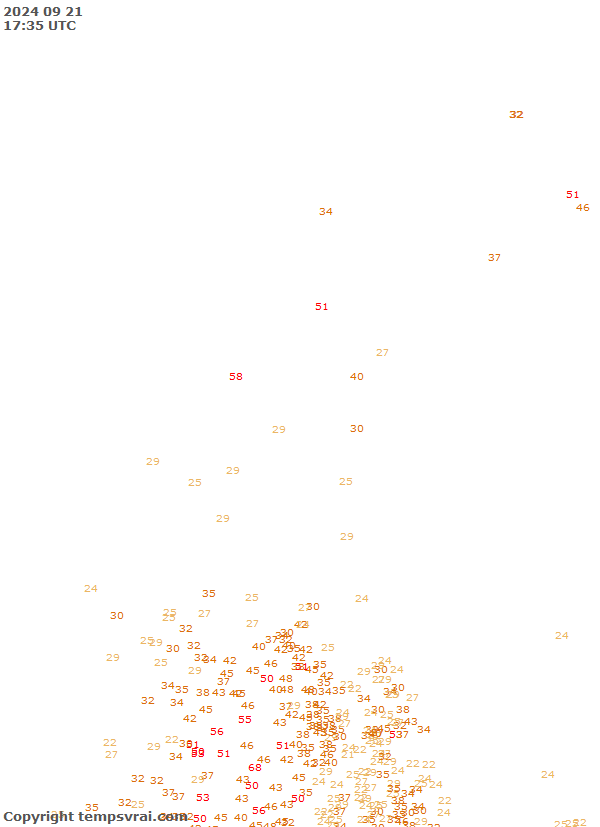 Observations for Canada Central