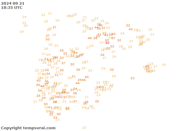 Observations for Spain