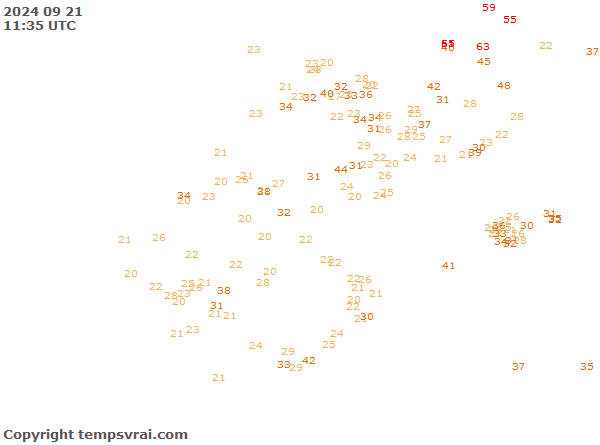 Observations for Spain