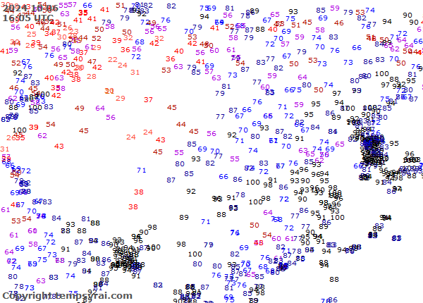 Aktuelle Messwerte für China