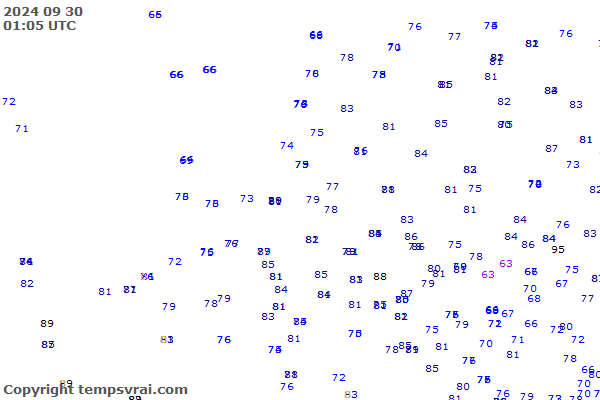 Observations for Netherlands