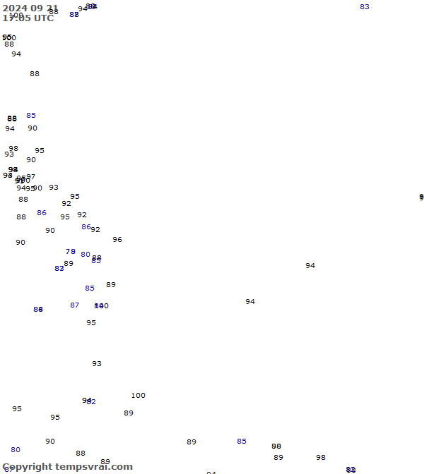 Aktuelle Messwerte für Philippinensee