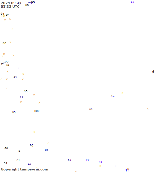 Aktuelle Messwerte für Philippinensee