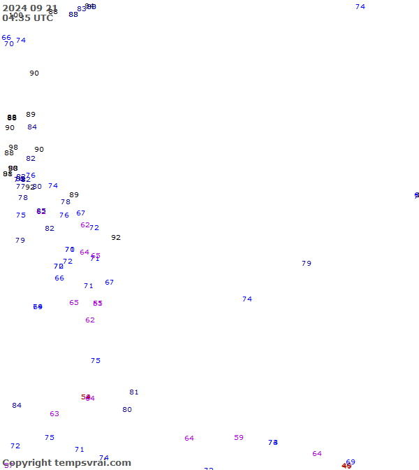 Aktuelle Messwerte für Philippinensee