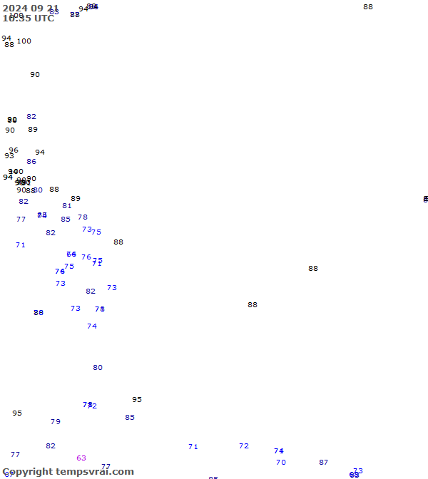 Aktuelle Messwerte für Philippinensee