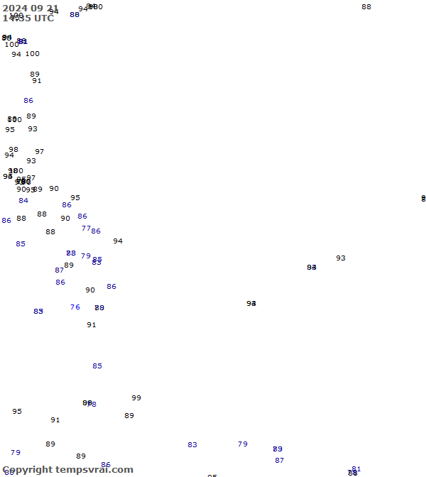 Aktuelle Messwerte für Philippinensee