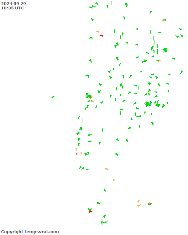 Aktuelle Messwerte für Chile