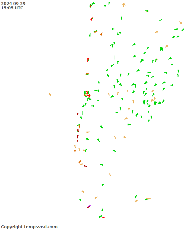 Aktuelle Messwerte für Chile