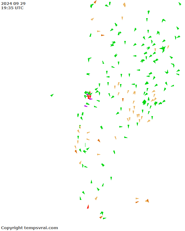 Aktuelle Messwerte für Chile