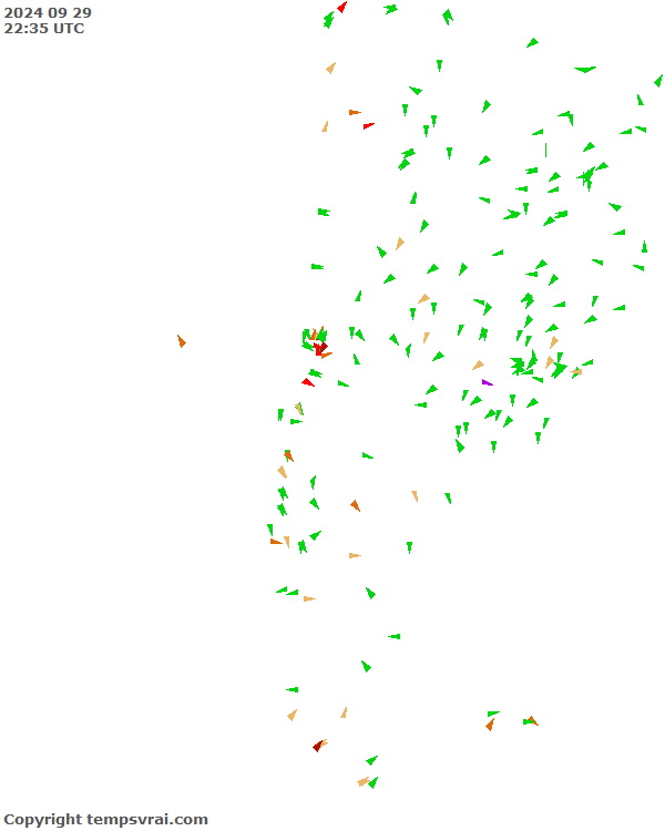 Aktuelle Messwerte für Chile