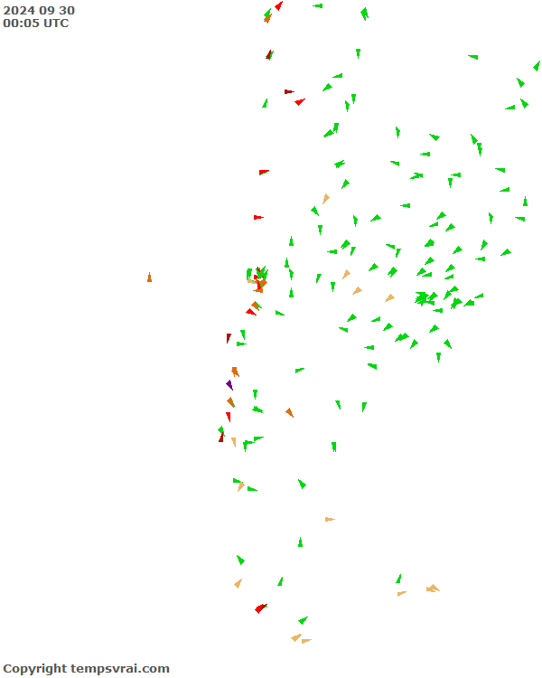 Aktuelle Messwerte für Chile