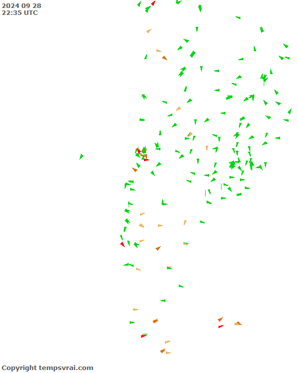 Aktuelle Messwerte für Chile