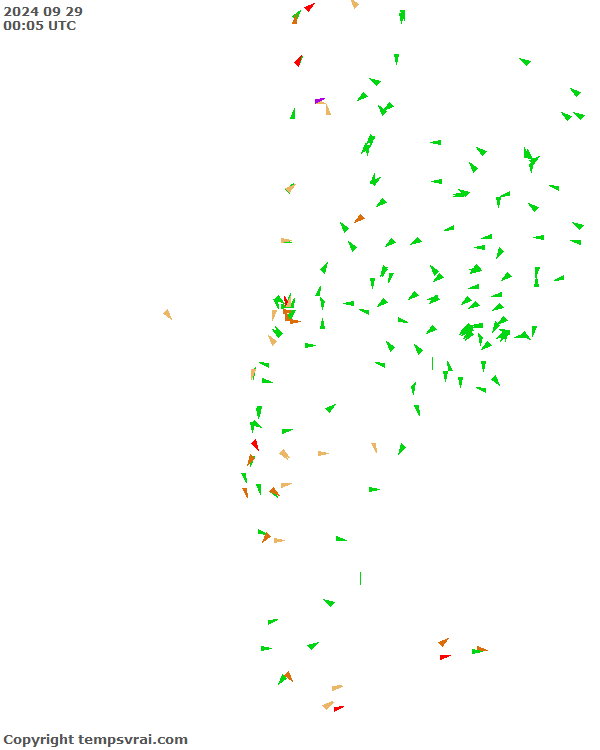 Aktuelle Messwerte für Chile