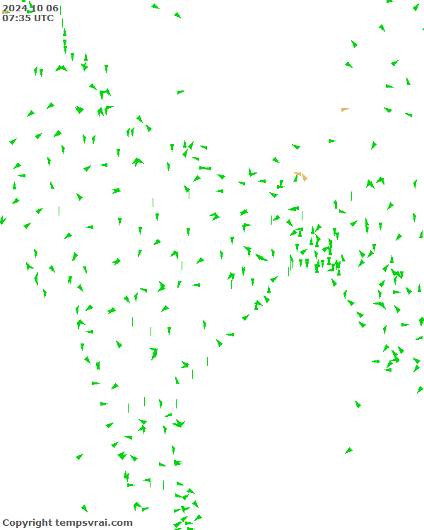 Aktuelle Messwerte für Indien