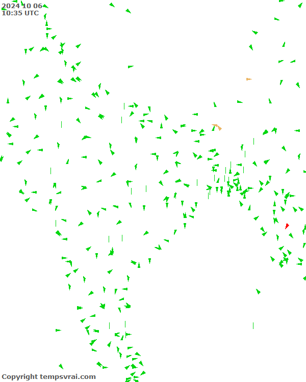 Aktuelle Messwerte für Indien