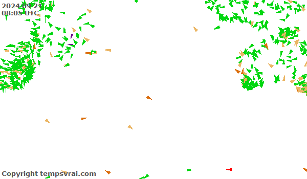 Aktuelle Messwerte für Indischer Ozean Süd