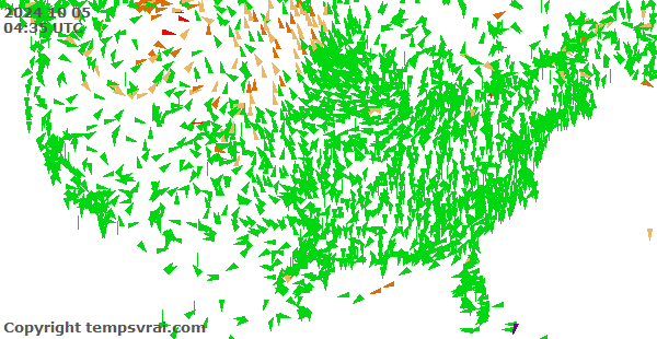 Aktuelle Messwerte für USA