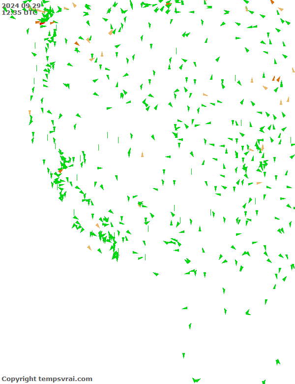 Aktuelle Messwerte für USA-West