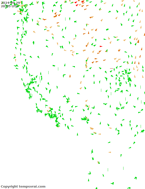 Aktuelle Messwerte für USA-West