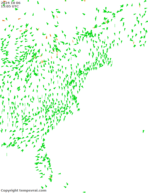 Observations for USA East