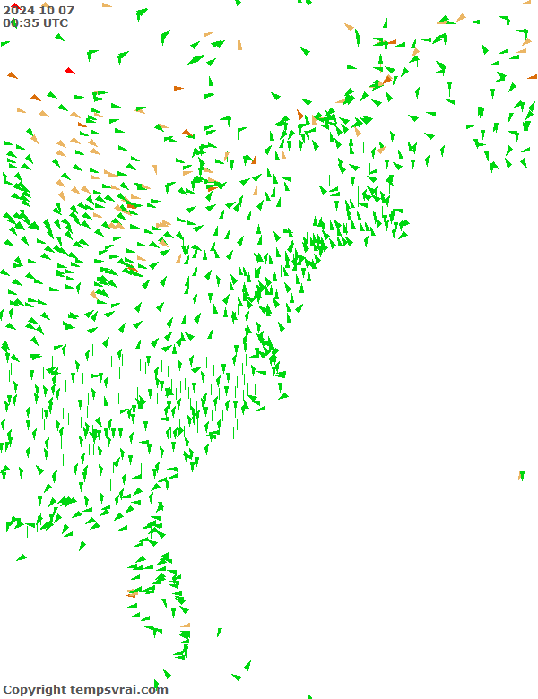 Observations for USA East