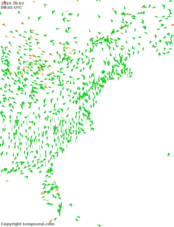 Observations for USA East