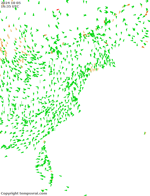 Observations for USA East