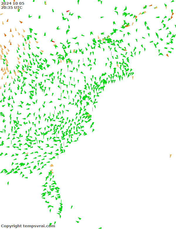 Observations for USA East